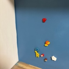 子供用　手作り学習机（一部IKEA）の画像