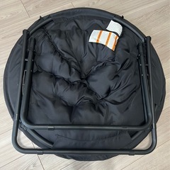美品【コストコ】大型ソーサーチェア 一人用ソファ 折りたたみ式の画像