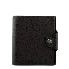 エルメス HERMES 手帳カバー ユリスミニ ブラウンの画像