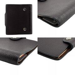 エルメス HERMES 手帳カバー ユリスミニ ブラウンの画像