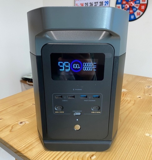 (取引中)ECOFLOW DELTA2 1024wh ポータブル電源