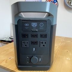 (取引中)ECOFLOW DELTA2 1024wh ポータブル電源の画像