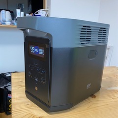 (取引中)ECOFLOW DELTA2 1024wh ポータブル電源の画像