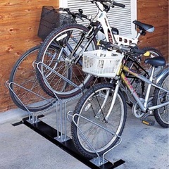 サイクルスタンド 自転車スタンド 3台用の画像