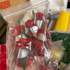 94)【無料　クリスマス飾り＆キラキラリボン】の画像