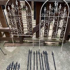 ガーデニングトレリス支柱や柵の画像