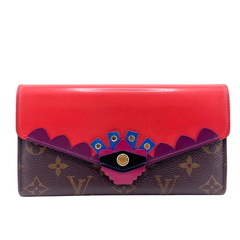 ルイヴィトン LOUIS VUITTON 長財布 モノグラムトーテム フラミンゴ ポルトフォイユ サラ M61348 ブラウンの画像
