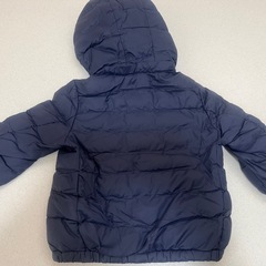 UNIQLOアウター 80cm フード取り外し可の画像