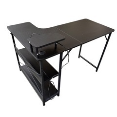 ODK L字型パソコンデスク　幅110   の画像