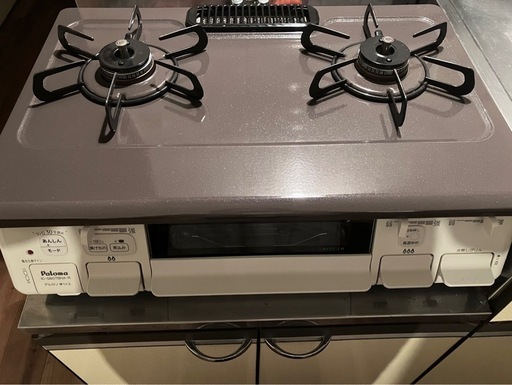 【美品です】Paloma ガステーブル　【LPガス・プロパン用】
