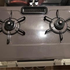 【美品です】Paloma ガステーブル　【LPガス・プロパン用】
の画像