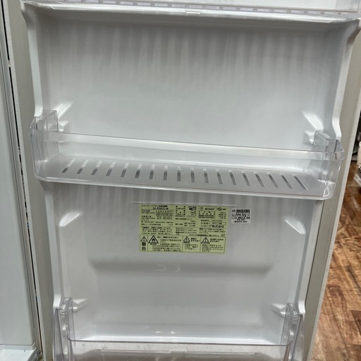 SHARP SJ-PD27C-W 2ドア冷蔵庫 2017年製 271L