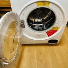 アルミス 小型衣類乾燥機 排気管なし　VS-H032 2021年製 排気管なし/MPJ112-20の画像