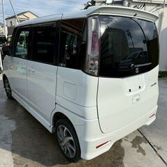 スズキ パレット 660SW GS オーディオディスプレイ AUX 接続 CD ラジオ プッシュスタート スマートキー※スペアキー 純正アルミホイールの画像