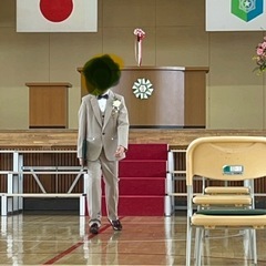 小学校卒業式スーツの画像