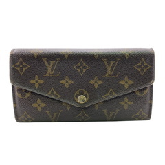 ルイヴィトン LOUIS VUITTON 長財布 モノグラム ポルトフォイユサラ M62235 ブラウンの画像