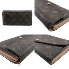 ルイヴィトン LOUIS VUITTON 長財布 モノグラム ポルトフォイユサラ M62235 ブラウンの画像