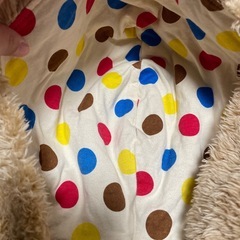 ミキハウスホットビスケットポンチョ　くまさんの画像