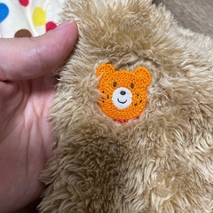 ミキハウスホットビスケットポンチョ　くまさんの画像