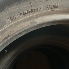 225/60r17 ヨコハマ　ブルーアース　中古 夏タイヤの画像
