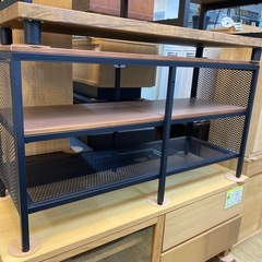 ⭐️オシャレ⭐️AVボード スチール 無垢材  シンプルNo.2658 KEの画像