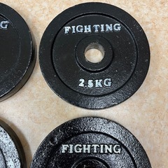 FIGHTING ROAD アイアンプレート 2.5kg 4枚セットの画像