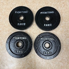 FIGHTING ROAD アイアンプレート 2.5kg 4枚セットの画像