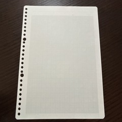 ルーズリーフB5 大量の画像