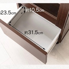 【すぐ引き取り希望】収納付き　姿見の画像