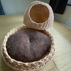 （受け渡し決定）猫ちぐら　猫用ベッドの画像