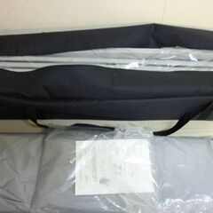 未使用/新品　アウトレット　ワンタッチ 3m×3m サイドシート 1枚付き アウトドア 耐水加工 UVカット 3段階調節 タープテント 専用収納ケース付 の画像