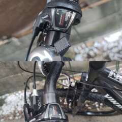 27型☆ロードバイク☆クロスバイク☆マウンテンバイク☆VIKING 黒ブラックの画像