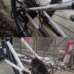 27型☆ロードバイク☆クロスバイク☆マウンテンバイク☆VIKING 黒ブラックの画像