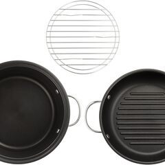 【ジャングルジャングル広陵店】未使用　無加水鍋　両手鍋　MEYER　SC43M-4Sの画像