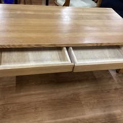 センターテーブル（引き出し付き）252339の画像