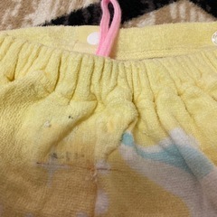 子供用　ラップタオル２点の画像