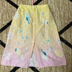 子供用　ラップタオル２点の画像