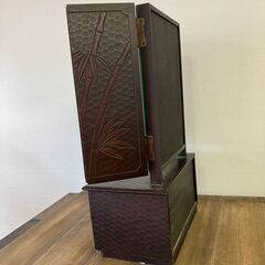 00016　鎌倉彫　三面鏡の画像