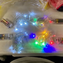 ★クリスマスツリー 約120cm オーナメント、電飾付きの画像