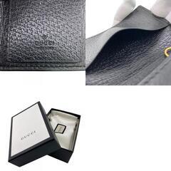 グッチ GUCCI キーケース アニマリエ メタルビー 523683 ブラックの画像
