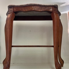 大理石天板 コンソールテーブル イタリアンクラシック ロココ調 中古の画像