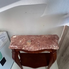 大理石天板 コンソールテーブル イタリアンクラシック ロココ調 中古の画像