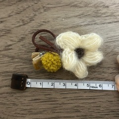 お花 ヘアピン ヘアアクセサリー 2個セットの画像