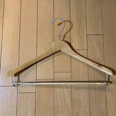 木製ハンガーの画像