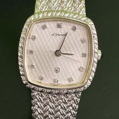 Loweell ローゼル LS70 腕時計 レデイース ウォッチ D0.09ct シルバーの画像