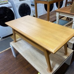⭐️美品⭐️unico センターテーブル 北欧風 天然木 ナチュラルカラー No.2656 KEの画像