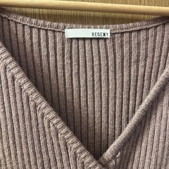 RESEXXY カシュクールマーメイドワンピース ピンク
の画像