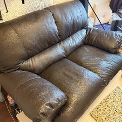 ニトリのソファ(ブラウン)定価約5万円の画像