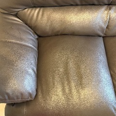 ニトリのソファ(ブラウン)定価約5万円の画像