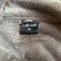 【新品タグ無し】ファーヒートジャケット　 Ｌ の画像